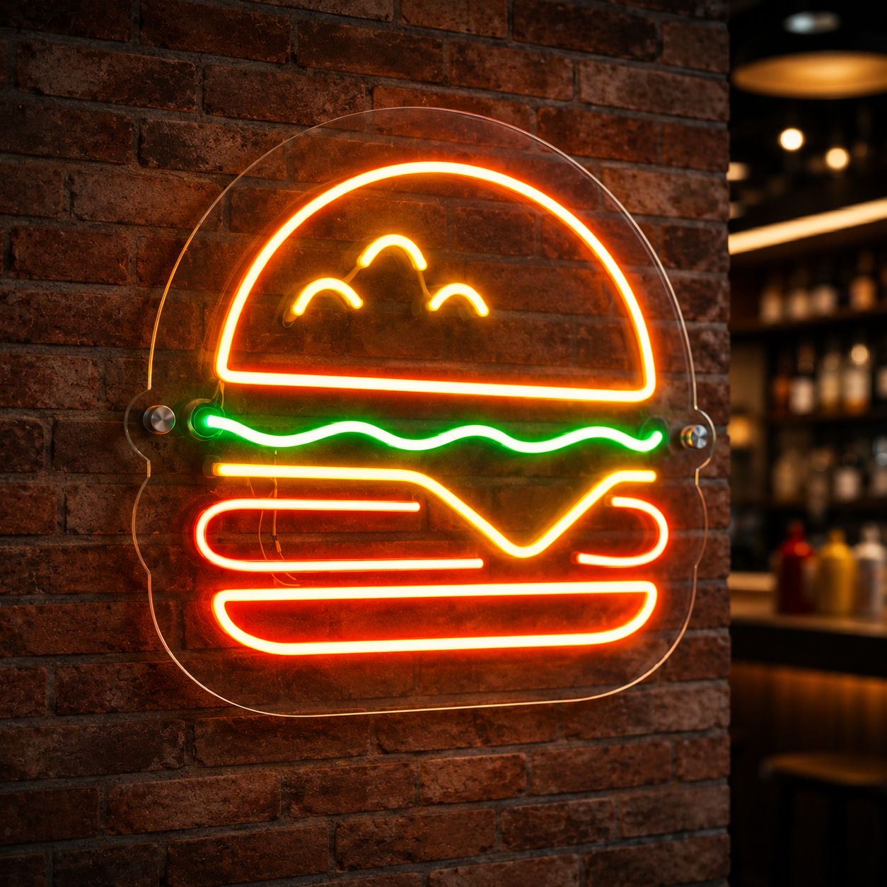 Neon Flex COD. BR2-7 Hamburguesería